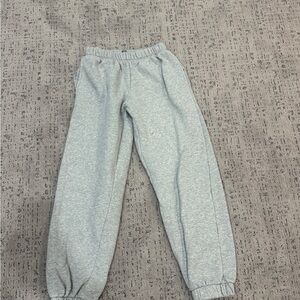Edikted Light Gray Cuffed Sweatpants